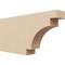 Ekena Millwork 2in. W x 6in. H x 12in. L Mediterranean Woodgrain TimberThane Rafter Tail, Primed Tan RFTUR02X06X12MEDRCPR - alternate 1
